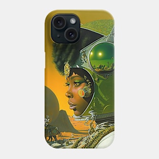 We Are Floating In Space - 68 - Sci-Fi Inspired Retro Artwork Phone Case