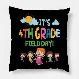 Student Senior It's 4th Grade Field Day Class Of School 2022 Pillow