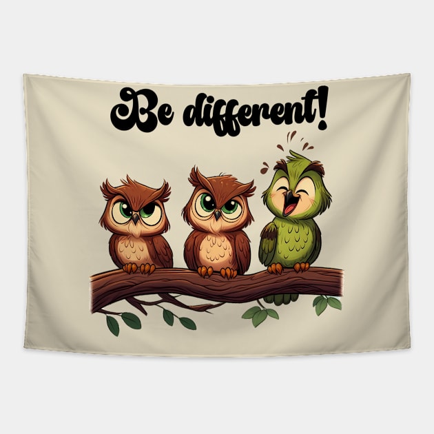 Be different Tapestry by Andi's Design Stube