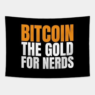 Bitcoin is The Treasure For Nerds. Hodl BTC Tapestry