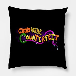 GVC Graffiti Logo Pillow