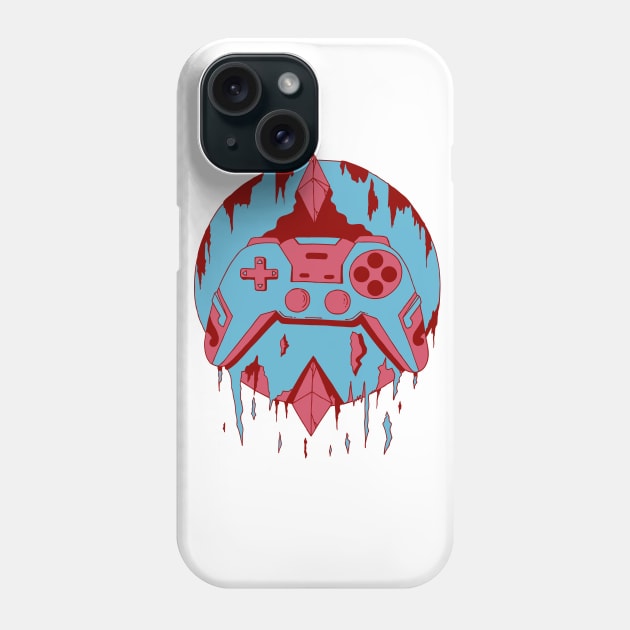 Pastel Tones Gamer Controller Force Phone Case by kenallouis