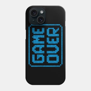 GAME OVER (Blue Worn) Phone Case