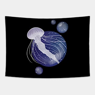 Starry Jellyfish Tapestry