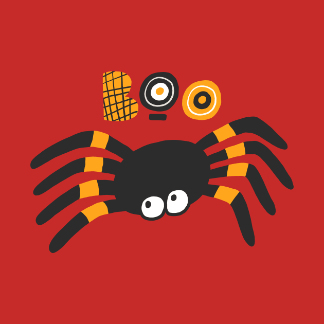 Tarantula Spider Boo by JunkyDotCom