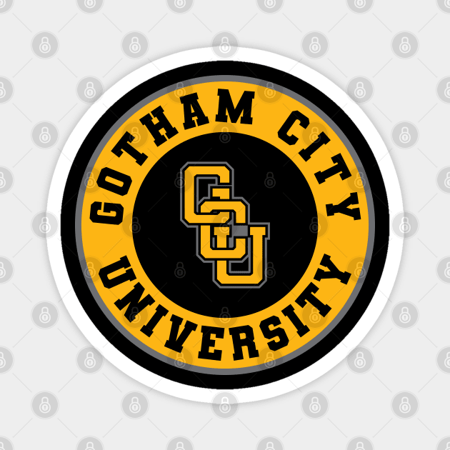 Gotham City University Magnet by TonieTee