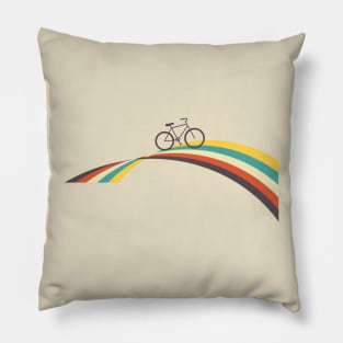 Rainbow Bike Pillow