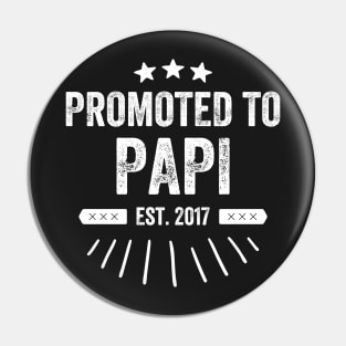 Promoted to Papi 2017 Pin