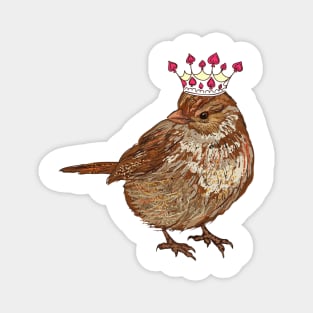 Queen Bird Magnet