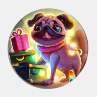 Cute Pug Pin