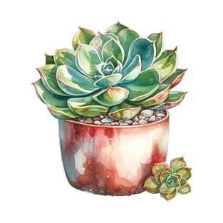 Succulents In Pot T-Shirt