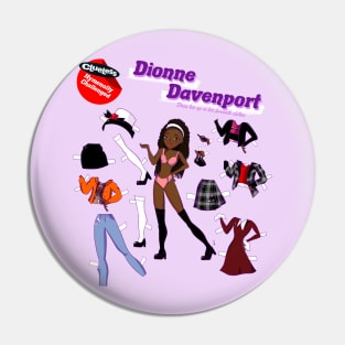 Dionne Paper Doll (Clueless) Pin