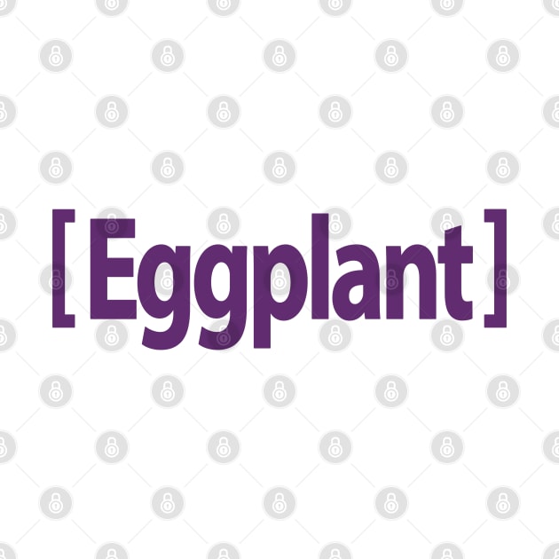 Eggplant Emoji by GreenGuyTeesStore