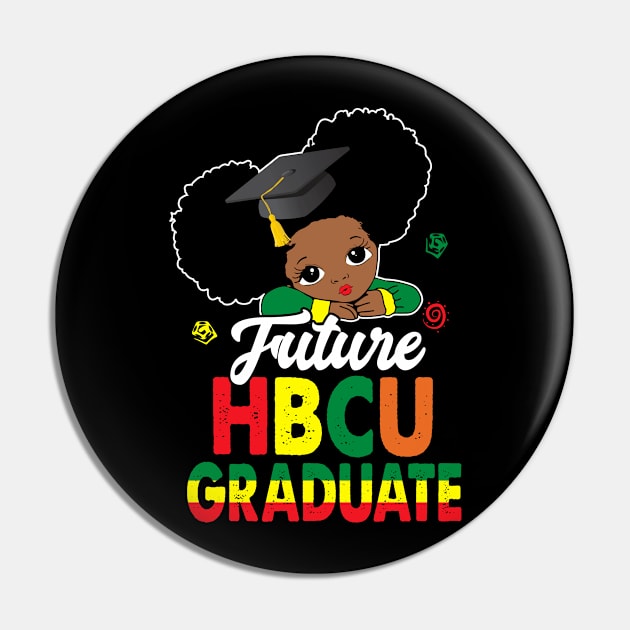 HBCU Future Graduate Historical Black Girls Queen Grad Pin by artbyhintze