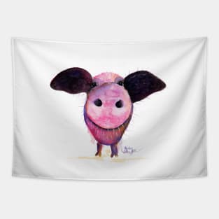 NoSeY PiG ' Pigs CAN Fly! ' Tapestry