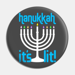 Hanukkah: It's Lit! Pin