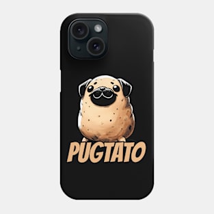 Potato Dog - Pugtato - Potato Pug Dog - Lazy Dog Phone Case