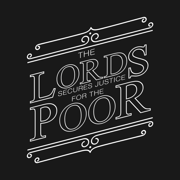 'The Lord Secures Justice' Religion Shirt by ourwackyhome