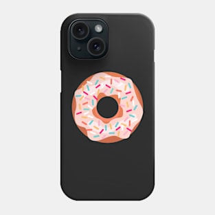 Donut with sprinkles Phone Case