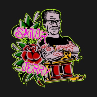 Sailor Jerry Traditional Tattoo T-Shirt