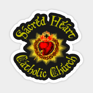 Sacred Heart of Jesus Catholic Church Detente Sagrado Corazon de Jesus Magnet