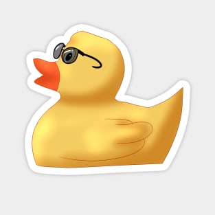 Rubber Duck In Sunglasses Magnet