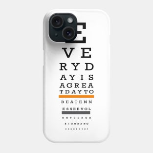 Vols Eye Chart Phone Case