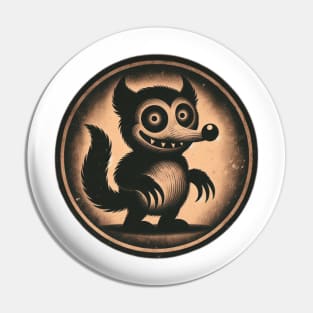 cute and creepy monster Pin