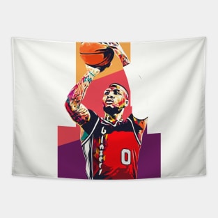 Damian Lillard Tapestry