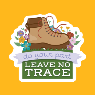 Leave No Trace Hiking Boot T-Shirt