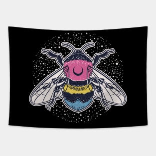 Pansexual Bee Proud LGBT Pride Flag Tapestry