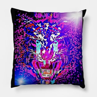 Neon Tiger Pillow