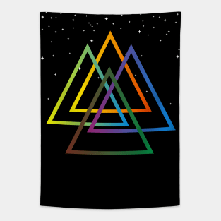 STANDARD AND TRIANGLES Tapestry