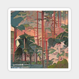 TROPICAL FOREST no4-B UKIYO-e Magnet