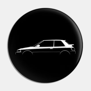 Mazda 323 GT-R (BG) Silhouette Pin