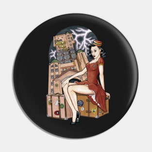 Tower of Terror Pin-up Pin