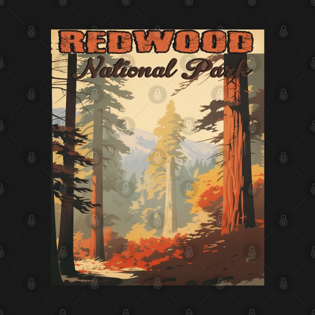 Redwood National Park by Schalag Dunay Artist