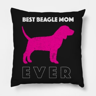 Best Beagle Dog Mom Ever: Beagle Shirt for Girls Pillow