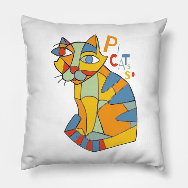 Picatsso Pillow by graphictone