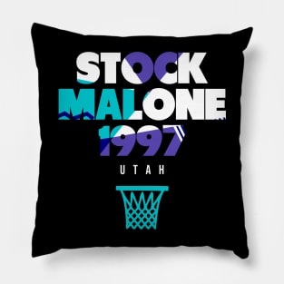 Throwback Utah Basketball Pillow