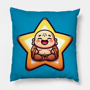 Happy Buddah Pillow