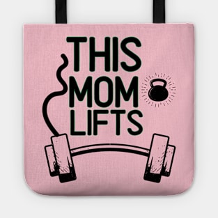 This Mom Lifts Funny Woman Weight Lifting Workout Tote