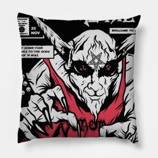 Black Metal Pillow