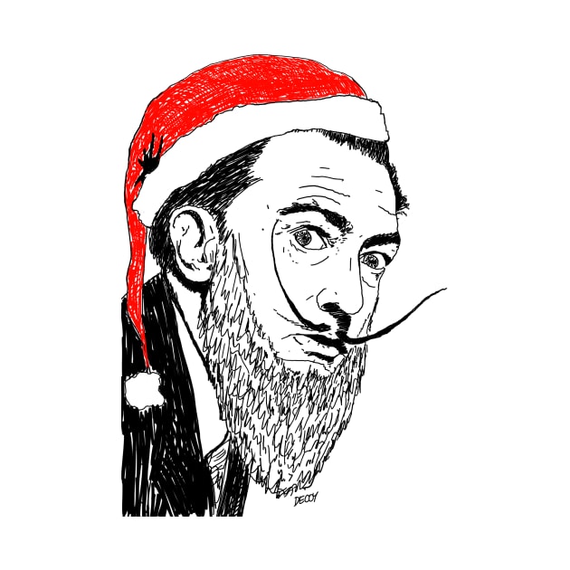 Dali Santa by TheRatbagCo