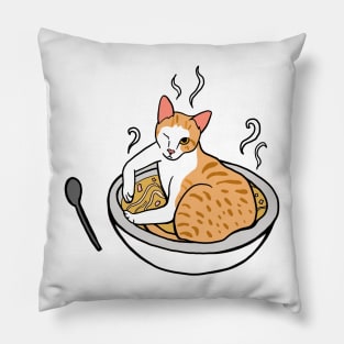 Cat Soup Pillow