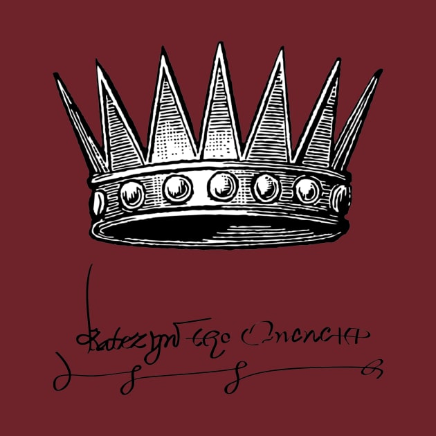 Catherine Parr Crown and Signature by Pixelchicken