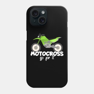 Motocross go for it Phone Case