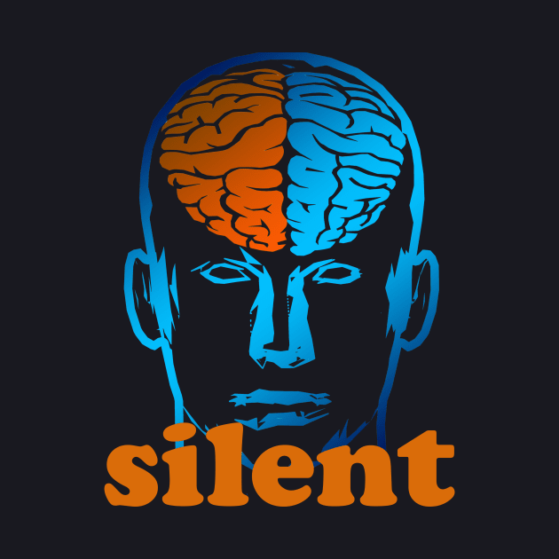 T-shirt silent design by Peter2017