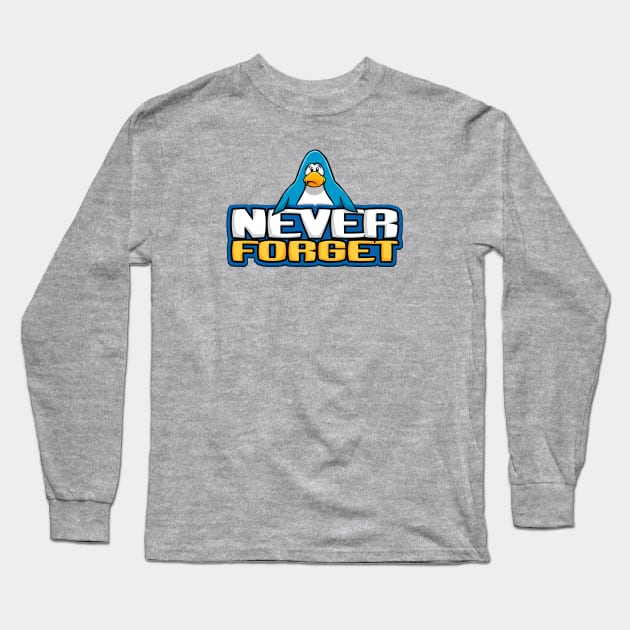 Club Penguin Never forget T shirt club penguin club penguin never