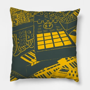 Synthesizers and electronic music instruments for musician Pillow